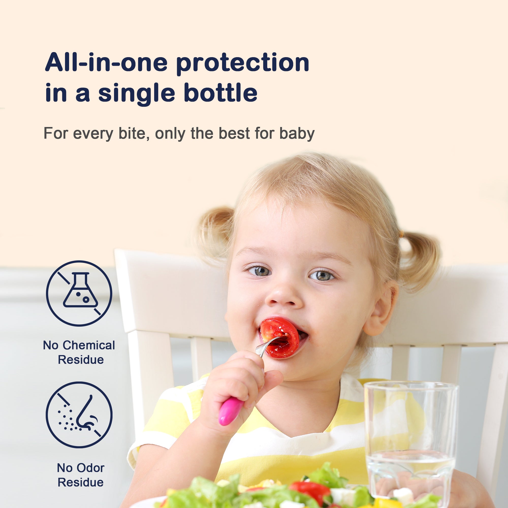 Aiwibi BABY BOTTLE FOAMING CLEANER 480ML product image