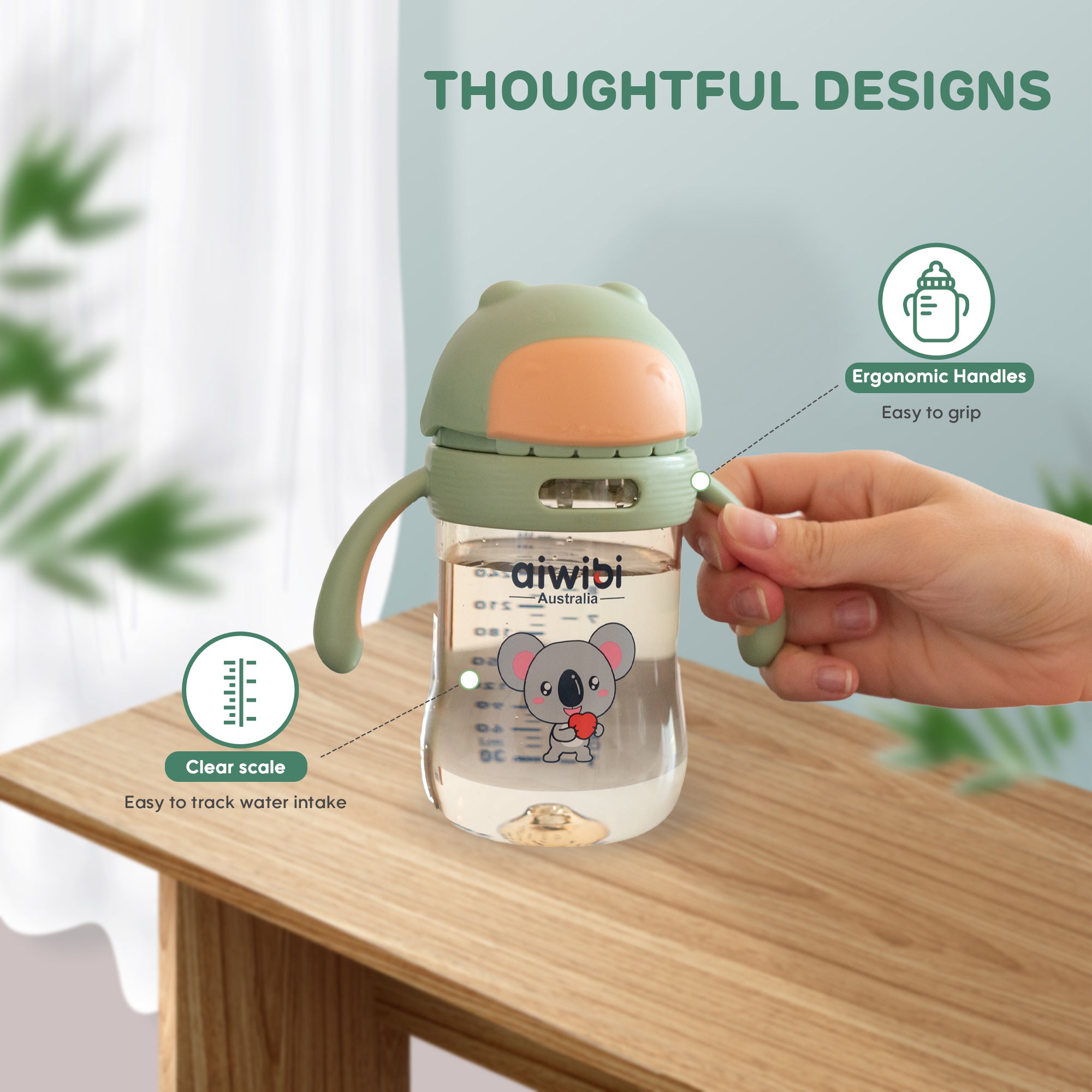 Aiwibi BABY FEEDING BOTTLE 300ML product image