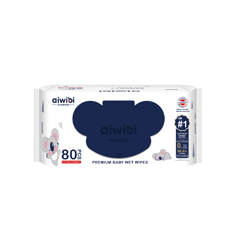 Aiwibi BABY THICKEST WATER WET WIPES 80s product image
